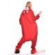 Red Fleece Onesie Costumes / Pajamas for Adult - Kigurumi Onesies