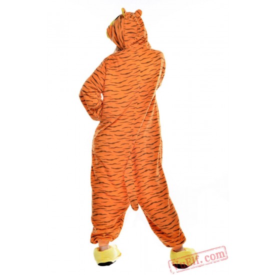 Orange Tiger Onesie Costumes / Pajamas for Adult - Kigurumi Onesies