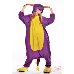 Purple Dragon Onesie Costumes / Pajamas for Adult - Kigurumi Onesies