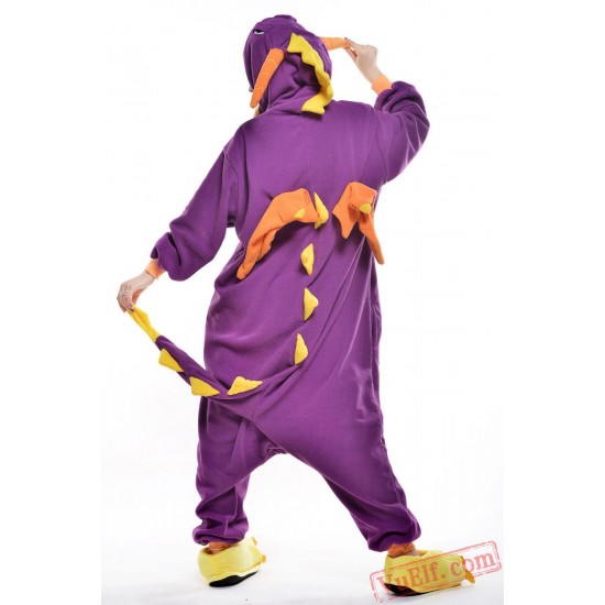 Purple Dragon Onesie Costumes / Pajamas for Adult - Kigurumi Onesies