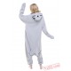 Gray Sea Lion Onesie Costumes / Pajamas for Adult - Kigurumi Onesies