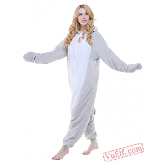 Gray Sea Lion Onesie Costumes / Pajamas for Adult - Kigurumi Onesies