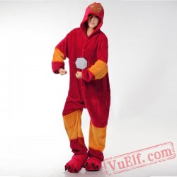 Character Red Iron Onesie Costumes / Pajamas for Adult - Kigurumi Onesies