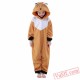 Brown Fox Onesie Costumes / Pajamas for Kids - Kigurumi Onesies