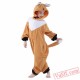Brown Fox Onesie Costumes / Pajamas for Kids - Kigurumi Onesies