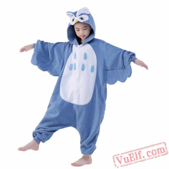 Cartoon Owl Onesie Costumes / Pajamas for Kids - Kigurumi Onesies