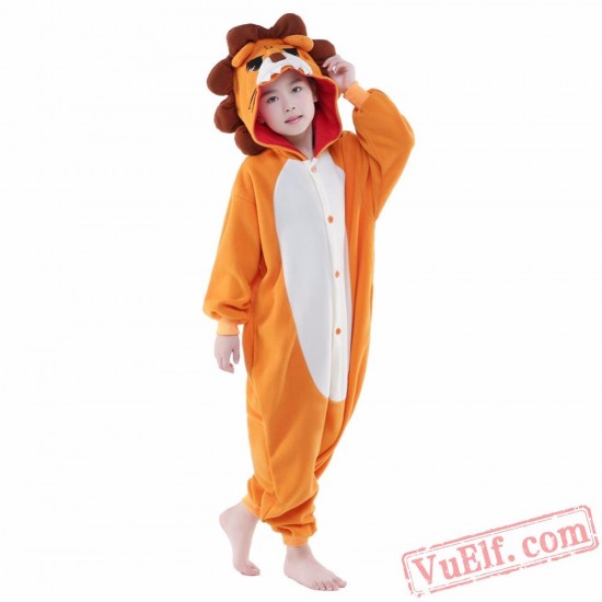 Lion Onesie Costumes / Pajamas for Kids - Kigurumi Onesies