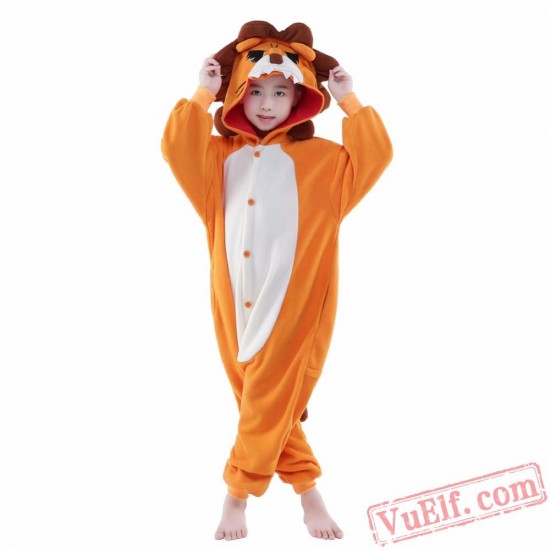 Lion Onesie Costumes / Pajamas for Kids - Kigurumi Onesies