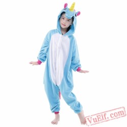 Blue Pegasus Onesie Costumes / Pajamas for Kids - Kigurumi Onesies