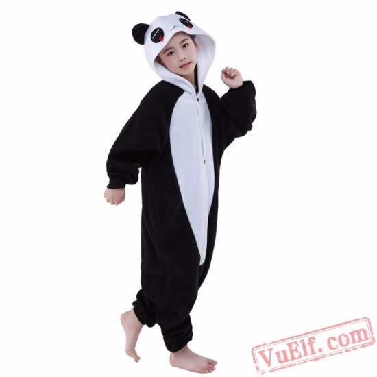 Red Eye Panda Onesie Costumes / Pajamas for Kids - Kigurumi Onesies