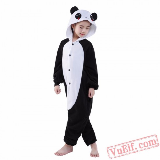 Red Eye Panda Onesie Costumes / Pajamas for Kids - Kigurumi Onesies