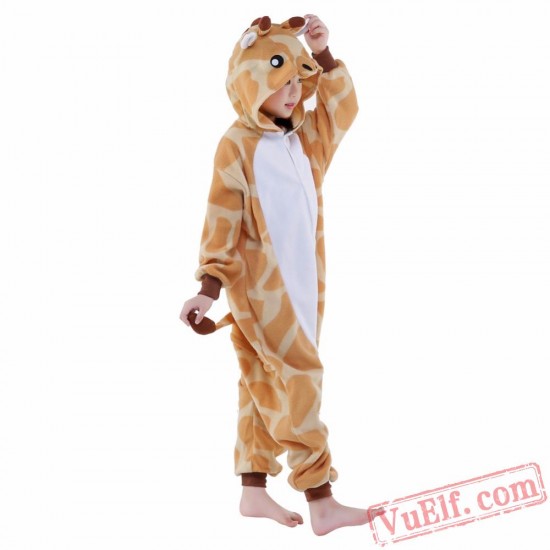 Giraffe Onesie Costumes / Pajamas for Kids - Kigurumi Onesies