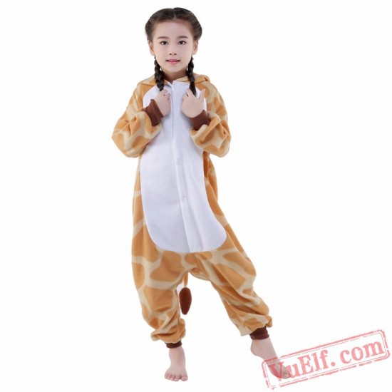 Giraffe Onesie Costumes / Pajamas for Kids - Kigurumi Onesies