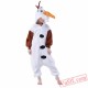 Cartoon Olaf Onesie Costumes / Pajamas for Kids - Kigurumi Onesies