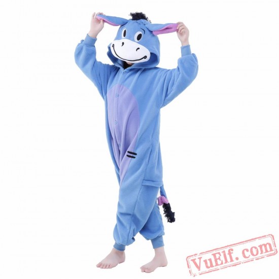 Donkey Onesie Costumes / Pajamas for Kids - Kigurumi Onesies