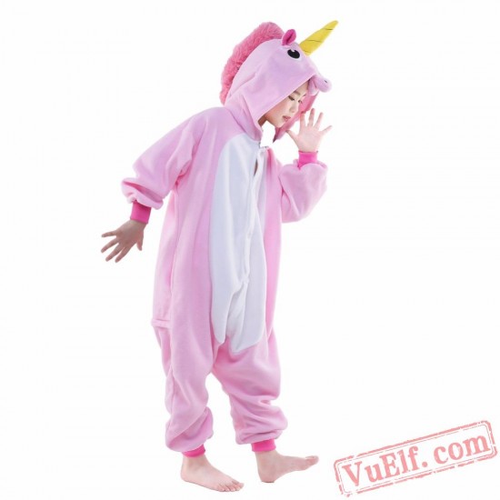 Pink Pegasus Onesie Costumes / for Kids - Kigurumi Onesies
