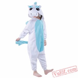 Blue Unicorn Onesie Costumes / Pajamas for Kids - Kigurumi Onesies