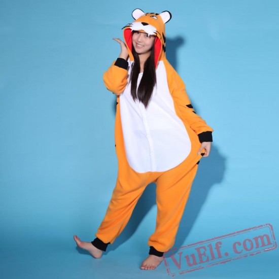 Tiger Kigurumi Onesies,Adult Onesies Pajamas Costumes