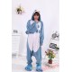 Blue Owl Kigurumi Onesie Pajamas,Animal Onesies Costumes 