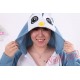 Blue Owl Kigurumi Onesie Pajamas,Animal Onesies Costumes 