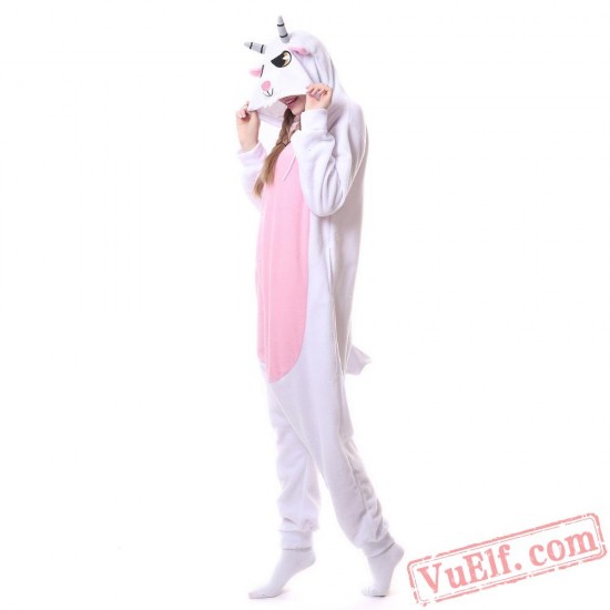 White Goat/Sheep Onesie Pajamas,Animal Onesie Costumes