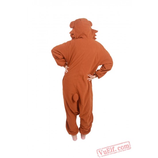 Brown Pedo Bear Kigurumi Onesies,Adult Animal Costumes