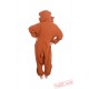 Brown Pedo Bear Kigurumi Onesies,Adult Animal Costumes