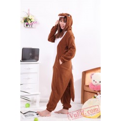 Orange Dragon Kigurumi Onesie Pajamas Animal Costumes