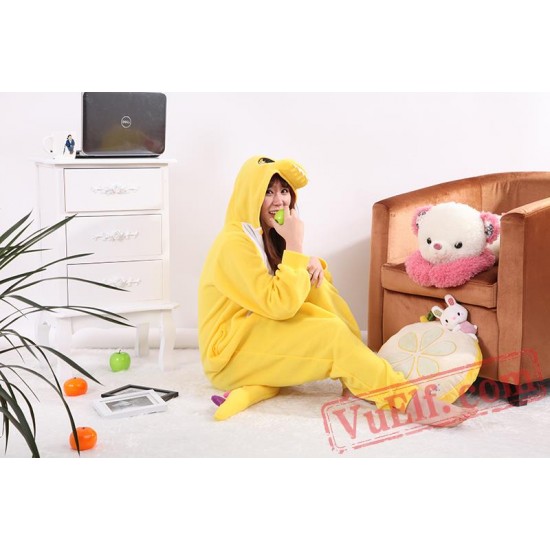 Orange Dragon Kigurumi Onesie Pajamas Animal Costumes