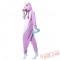 Purple Unicorn Kigurumi Onesie Pajamas Animal Costumes