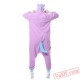 Purple Unicorn Kigurumi Onesie Pajamas Animal Costumes