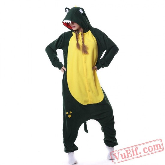 Crocodile Kigurumi Onesie Pajamas Adult Anime Costumes