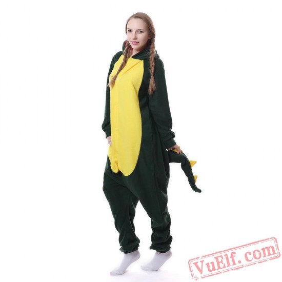 Crocodile Kigurumi Onesie Pajamas Adult Anime Costumes