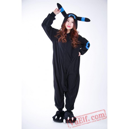 Black Pokemon Pikachu Onesie Pajamas Adult Costumes