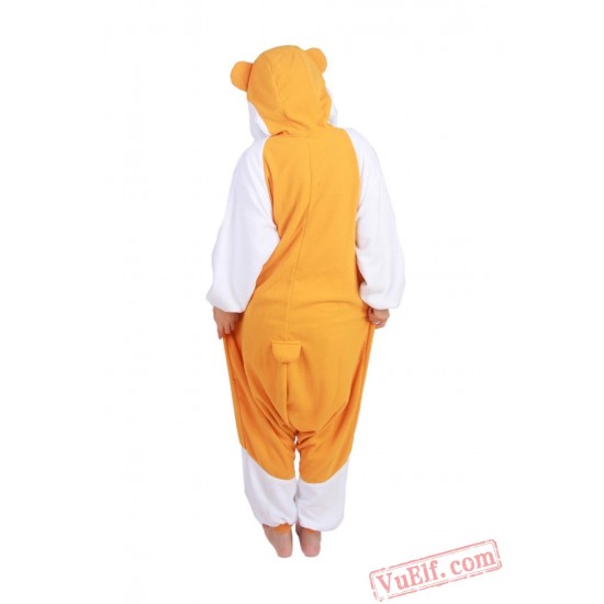 Hamtaro Onesie Pajamas Adult Kigurumi Costumes