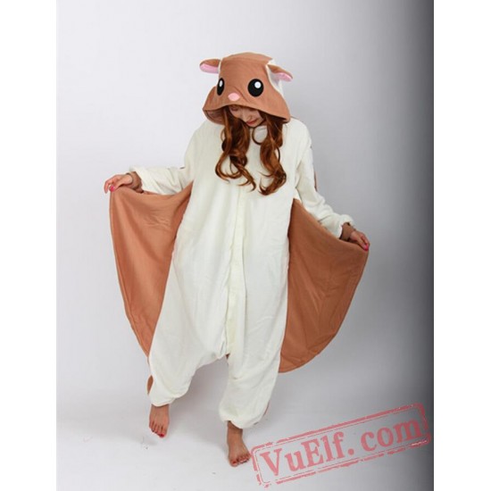 Squirrel Onesies Pajamas,Adult Animal Kigurumi Costumes
