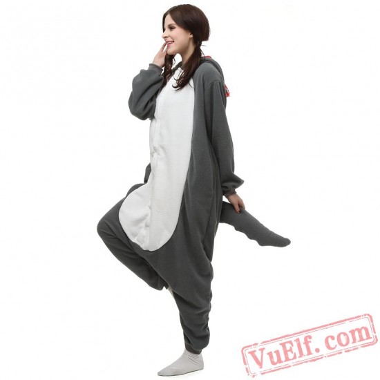 Wolf Kigurumi Onesie Pajamas Adult Animal Onesie Costumes