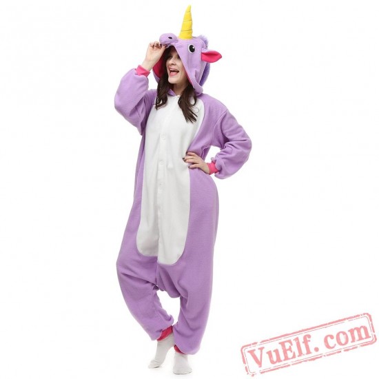 Unicorn Kigurumi Pajamas Animal Onesies Costumes