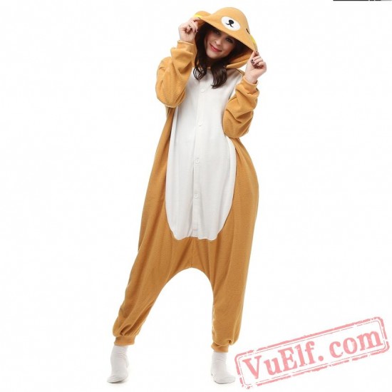 Rilakkuma Onesie Pajamas Animal Kigurumi Onesies