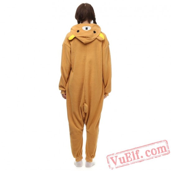 Rilakkuma Onesie Pajamas Animal Kigurumi Onesies