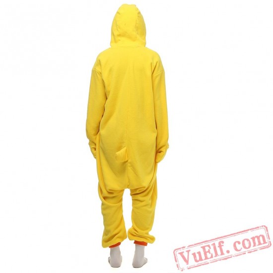 Yellow Duck Onesie Pajamas Animal Kigurumi Onesies