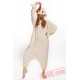 White Rooster Onesie Costumes Animal Kigurumi Pajamas