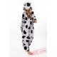 Dairy Cow Kigurumi Onesie Pajamas Animal Pajama Costumes