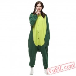 Green Dinosaur Onesie Pajamas Adult Kigurumi Costumes