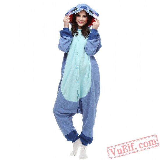 Cartoon Stitch Onesie Pajamas Kigurumi Onesie Costumes