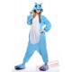 Blue Hippo Onesie Pajamas Animal Kigurumi Onesies