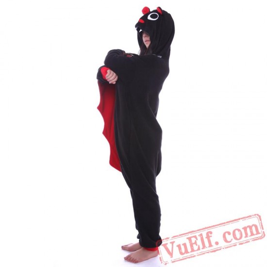 Bat Kigurumi Onesies Adult Animal Onesie Pajama Costumes 