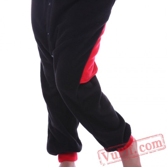 Bat Kigurumi Onesies Adult Animal Onesie Pajama Costumes 