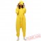 Pocket Monster Pikachu Kigurumi Onesie Pajamas Costumes