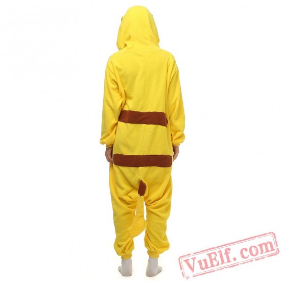 Pocket Monster Pikachu Kigurumi Onesie Pajamas Costumes